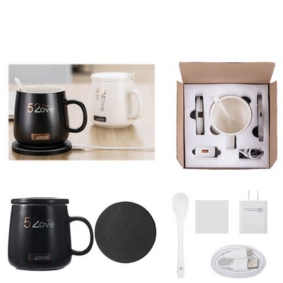 Heating Mug Cup Warmer Set