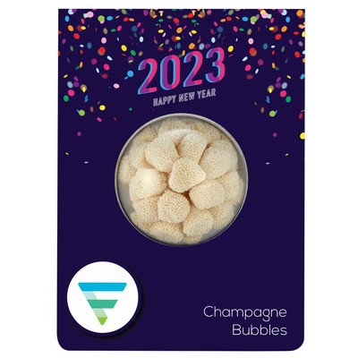 New Years Billboard Card - Champagne Bubbles®