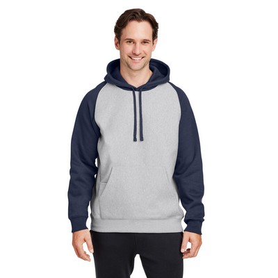 Team 365 Unisex Zone HydroSport™ Heavyweight Colorblock Hooded Sweatshirt