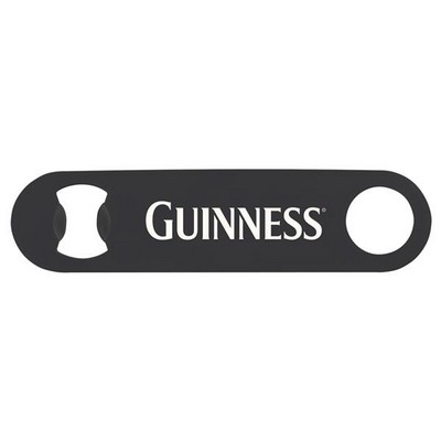 Metal Black Plated Paddle Style Bottle Opener