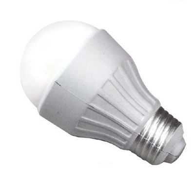 Led Light Bulb Shaped Stress Ball