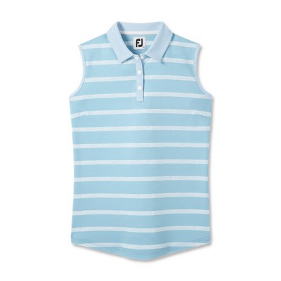 FootJoy® Women's Sleeveless Spacedye Stripe Shirt