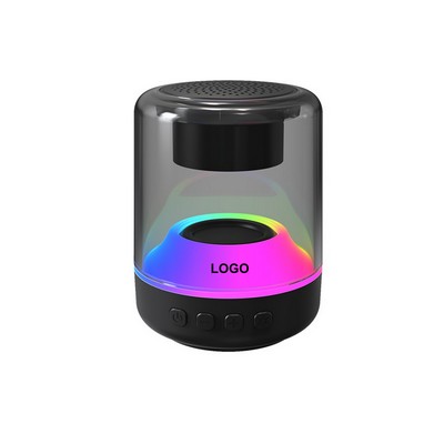 Wireless Speaker with Colorful Light