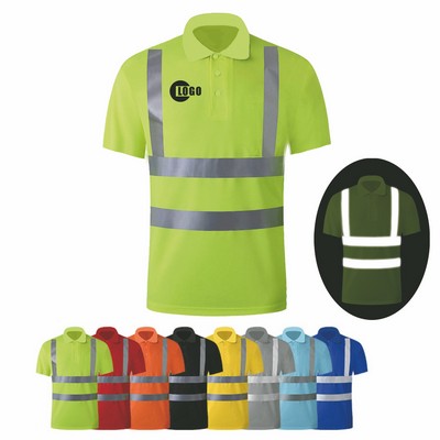 Safety Polo Shirt High Visibility