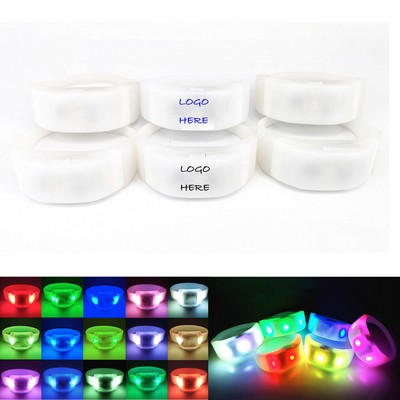 3 Led Lights Remote Controlled Sound Flashing Wristband