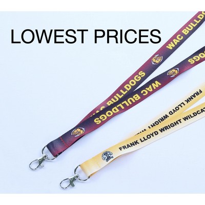 LOWEST COST LANYARD Full color