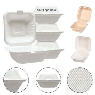 6"x6" Eco Friendly Takeout Container