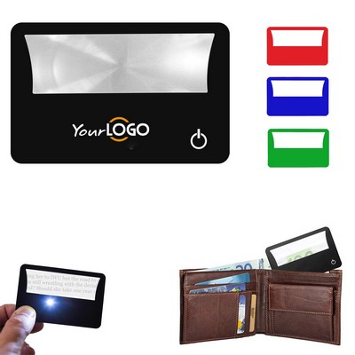 Light Up Credit Card Magnifier