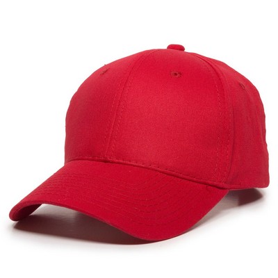 Outdoor Cap BCT-600 Structured Brushed Twill Solid Back Hat