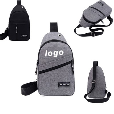 Cross Bag With Earphone Hole