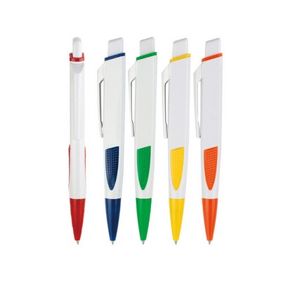 Wide Retractable Ballpoint Pen