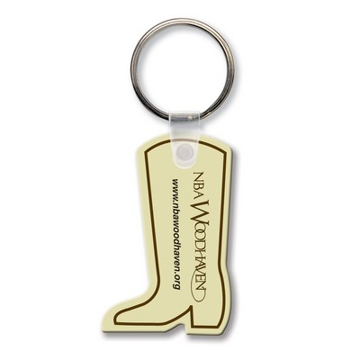 Western Boot Key Tag (Spot Color)