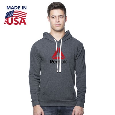 USA Made Unisex Organic rPET French Terry Pullover Hoodie