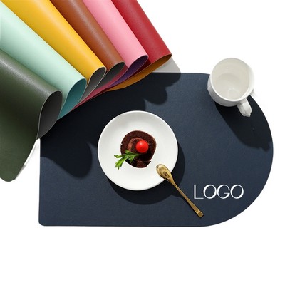 Washable Faux Leather Placemats