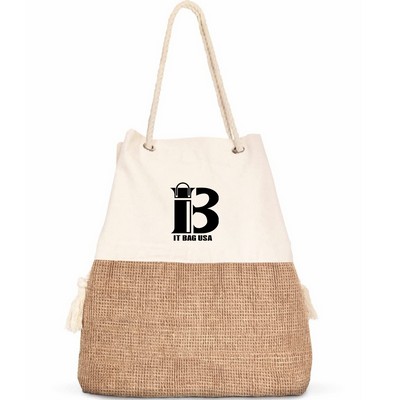 Canvas Large Beach Shoulder Bag