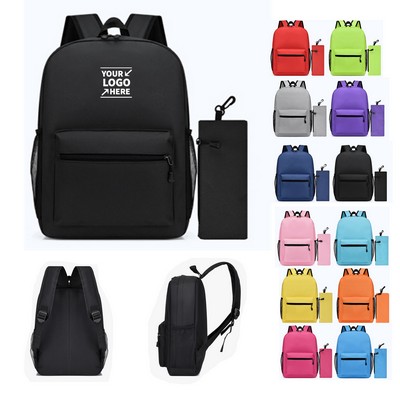 Student Backpack With Pencil Case