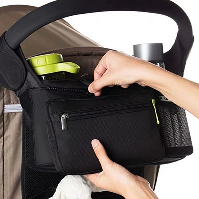 Insulated Cup Holders Baby Stroller Organizer