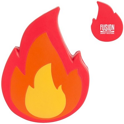 Fire Emoji Design Stress Reliever