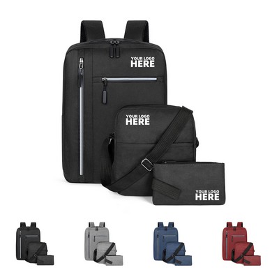 Three Pieces Computer Backpack