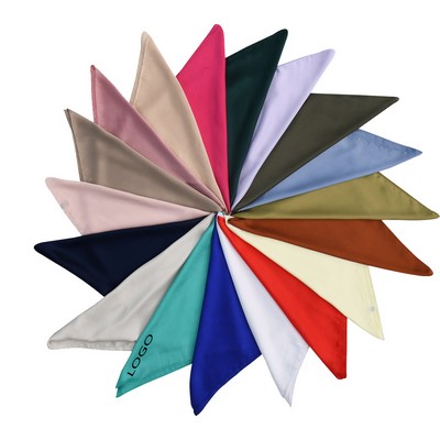 Solid Color Square Neckerchief