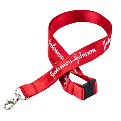 Nylon Woven Neck ID Lanyard