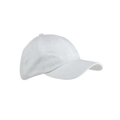 Big Accessories 6-Panel Brushed Twill Unstructured Cap