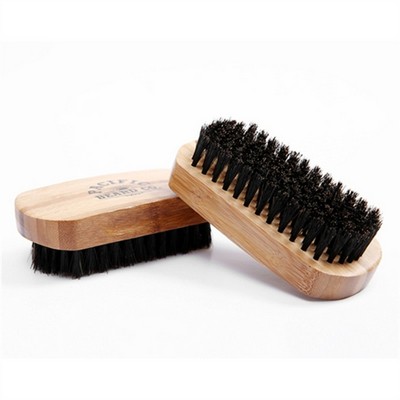 Square Bamboo Beard Brush