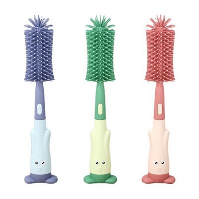 Baby Bottle Brushes Set with Nipple Cleaner