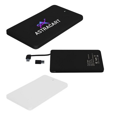 4000 MAH 3-In-1 Power Bank