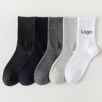 Cotton Mid-Calf Socks