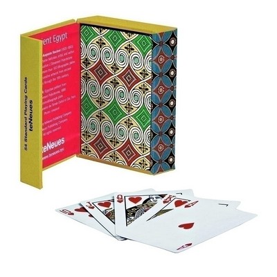 teNeues - Playing Cards: Ancient Egypt Style, 54 Cards, Embossed, Full Colo