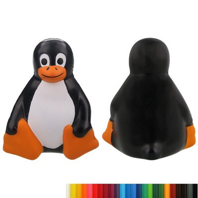 Foam Sitting Penguin Stress Ball with Your Logo