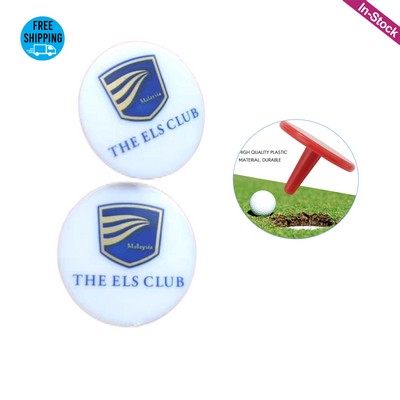 Plastic Golf Ball Markers