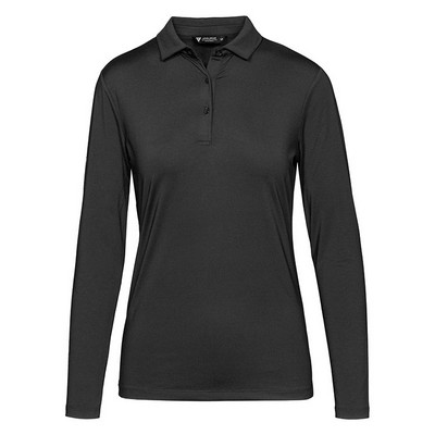 Levelwear Ladies Long Sleeve Canyon Polo