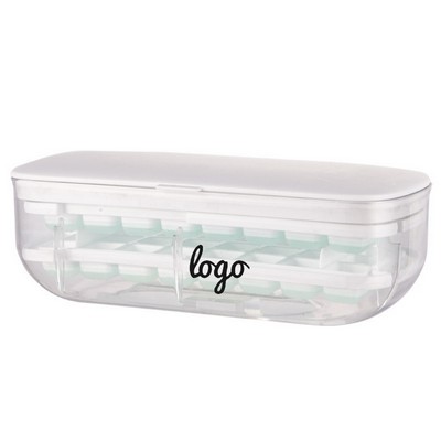 Easy-To-Remove Ice Cube Tray With Lid