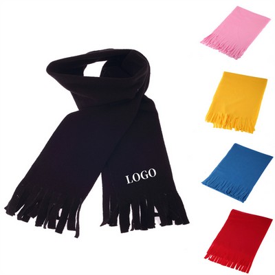 Winter Polar Fleece Scarf