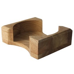 Oak Wood Round Stand Only