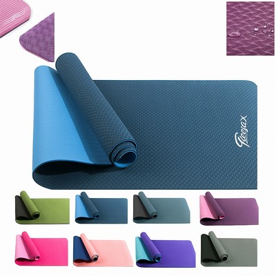 TPE Textured Bottom Double Layer Yoga Mat