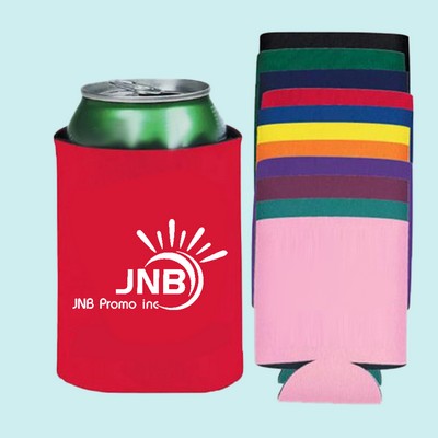 Colorful Full-Color Premium Foam Collapsible Can Coolers