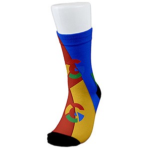 "Dapper" 360° Print Full Color Premium Dress Sock – Import Air Ship