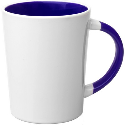 Two Tone Latte Personalized Mugs - 13 oz