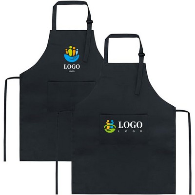 Kids Painting Apron With Tie Closure And Front Pocket