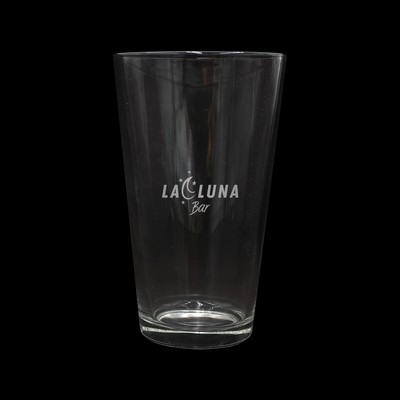 16 oz. Pint Glass, Laser, Standard