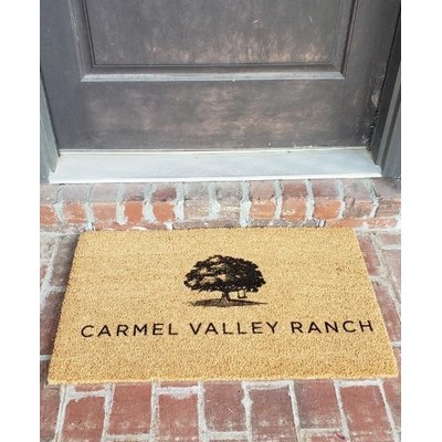 Custom Dyed Coir Entry Mat - Logoed Cocohusk Door Home Mats - 2'x3'