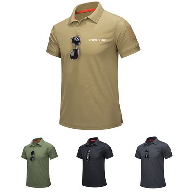 Tactical Performance Polo Shirt for Men