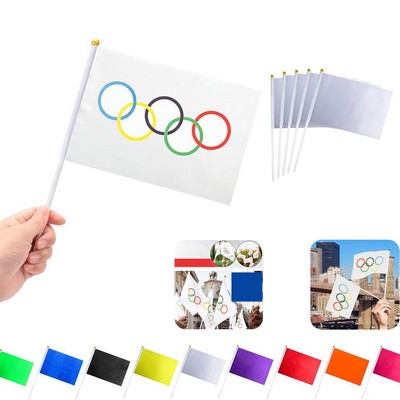 Olympic Games Small Handheld Flag