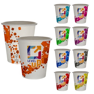 10 oz Full Color Floating Cubes Paper Cup