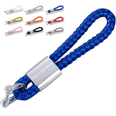 Leather Keychain Cord