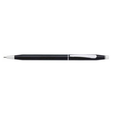 Classic Century Classic Black Lacquer with Polished Chrome Appointments 0.7mm Pencil