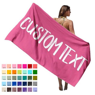 Microfiber Beach Towel